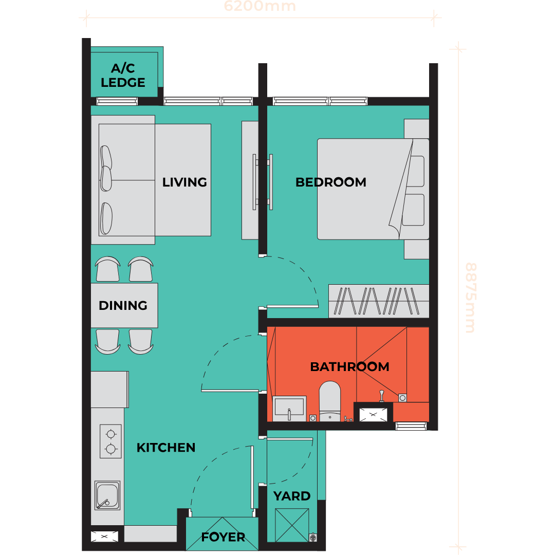 Layout A
